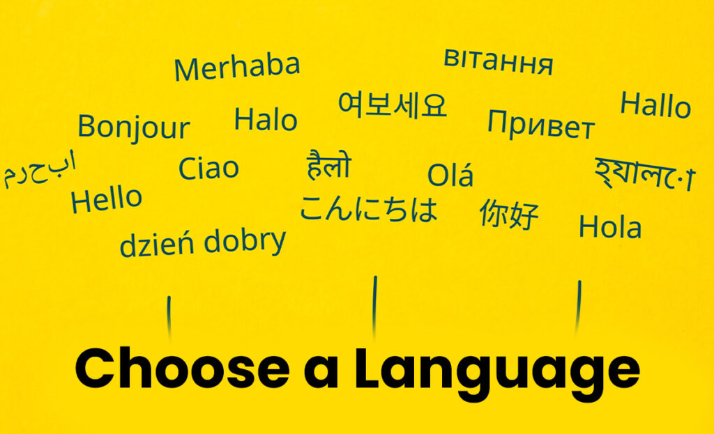 Languages to Specialize In