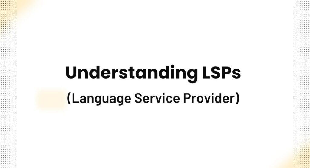 Language Service Provider