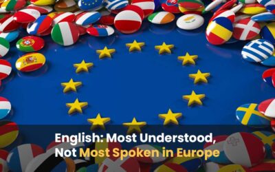 English: Most Understood, Not Most Spoken in Europe
